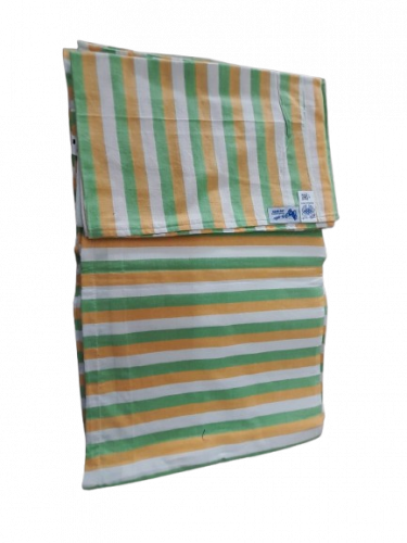BEDSHEET STRIPE 90X108 2 PILLOW COVER